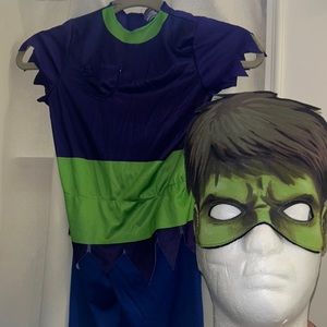 Kids costume the Hulk Muscle